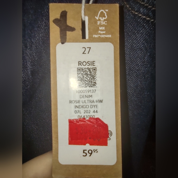 Dynamite indigo Rosie denim - Picture 5 of 6